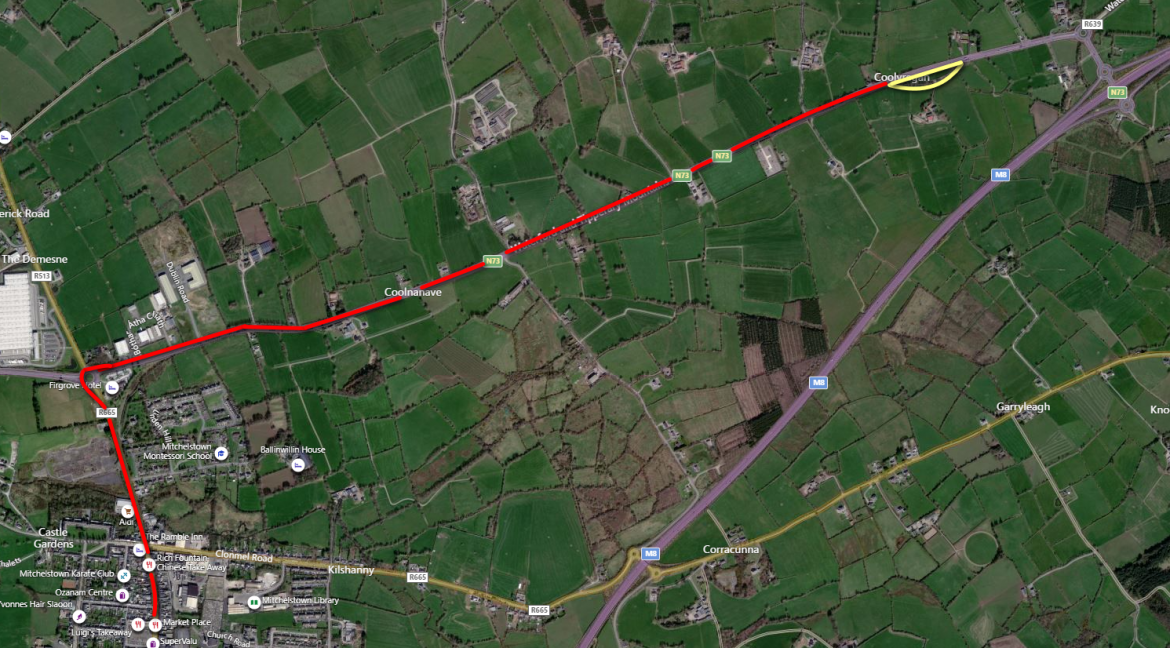 Carrigane, Mitchelstown bing maps1